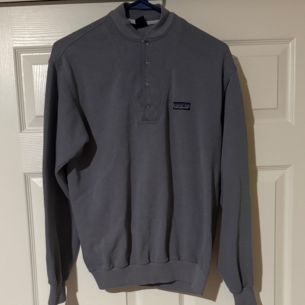 Patagonia Men's Charcoal Crewneck Sweater